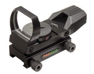 Truglo TG8370B 1x Dual Color Open Red Dot Sight, 5 MOA Black