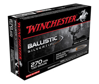 Winchester BallisticST .270 Winchester 130 Gr Polymer Tip Ammo (20 Rounds)