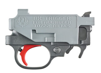 Ruger BX Trigger for 10/22 & Charger Curved Red .22 LR