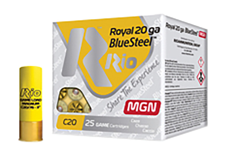 Rio Ammunition Royal Blue Steel Magnum 20 Gauge 3.00 in, 1 oz, #2