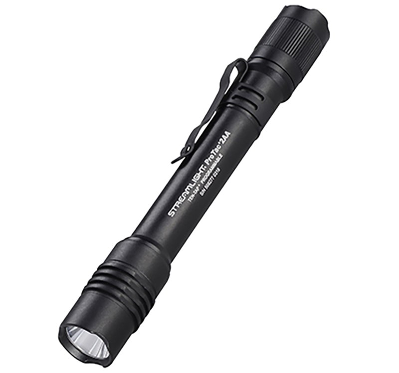 Streamlight ProTac 2AA Flashlight, 250 Lumens, Black