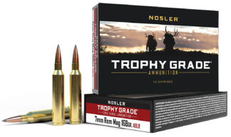 Nosler Trophy Grade Long-Range 7mm Remington Magnum 168gr AccuBond-Long Range, 20 Rounds/Box