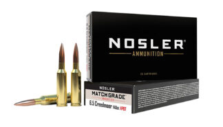 Nosler 6.5mm Creedmoor 140 gr Custom Competition HPBT Ammo, 20 Rounds