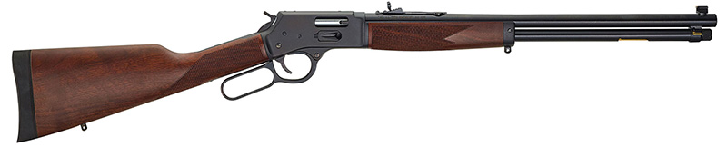 Henry Big Boy Steel Side Gate .357 Magnum/.38 Special Lever Rifle 20 in, 10+1, Blued/ Walnut