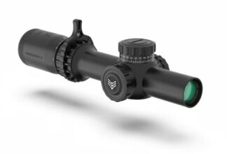 Swamp Fox Tomahawk II 1-6x24 SFP Bright Fiber Optic Red Reticle, 30mm Tube