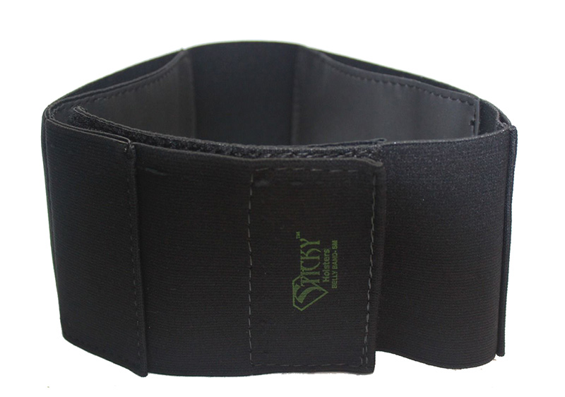 Sticky Holsters Belly Band Small 24-34" Black Elastic