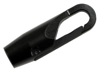 GrovTec Snap Hook HD Push Button Swivel Sling Adapter, Black
