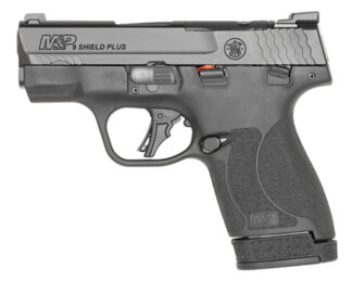 Smith & Wesson M&P Shield Plus 9mm 3.1 in 13+1 Black with Optic Cut, Night Sights, Thumb Safety