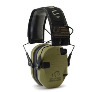 Walkers Razor Patriot Slim Electronic Earmuffs ODG Over the Head