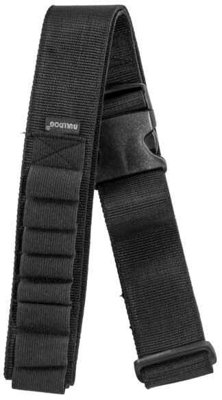 Bulldog Cases WABS Shell Belt Shotgun, Black Nylon, Adjustable, 20 Shells