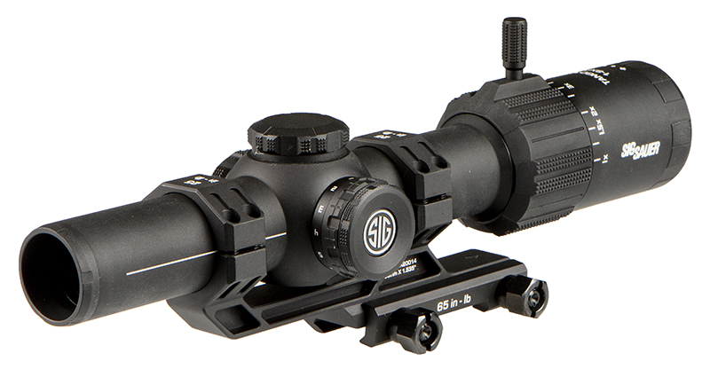 SIG Sauer Tango MSR 1-8x24 30mm Illuminated Red MSR-BDC8 SFP W/ Alpha-MSR Mount
