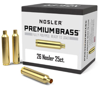 Nosler Custom Brass Unprimed .26 Nosler Rifle Cases