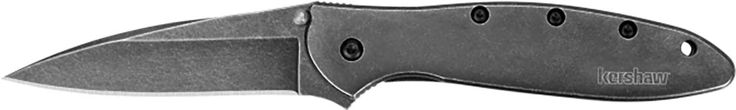 Kershaw Leek 3 in Blade BlackWash 14C28N Steel Folding Knife