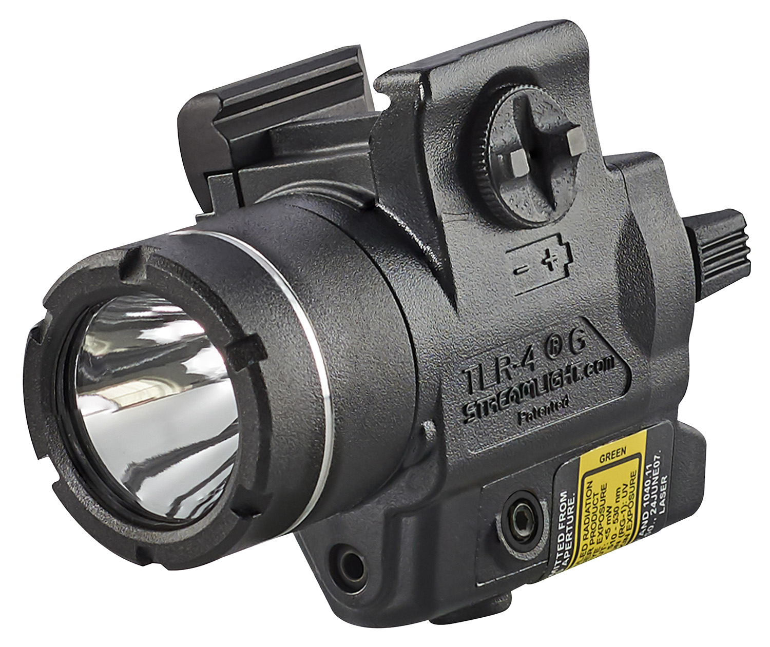 Streamlight TLR-4 G Tactical Light with Green Laser, 160 Lumens, Black