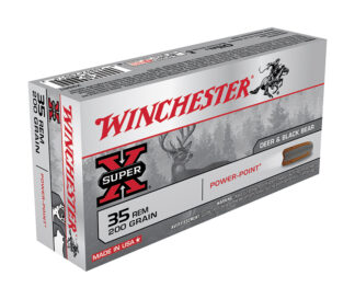 Winchester Super-X .35 Remington 200 gr Pointed Soft Point, 20 Rounds Per Box