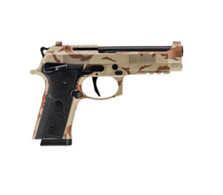 Beretta 92XI Single Action 9mm, 4.7 in Barrel, 15+1 Rounds, Fiber Optic FS/Black Rear