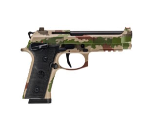 Beretta 92XI Single Action 9mm, 4.7 in Barrel, 15+1 Rds, Ambidextrous Safety, Fiber Optic Sights