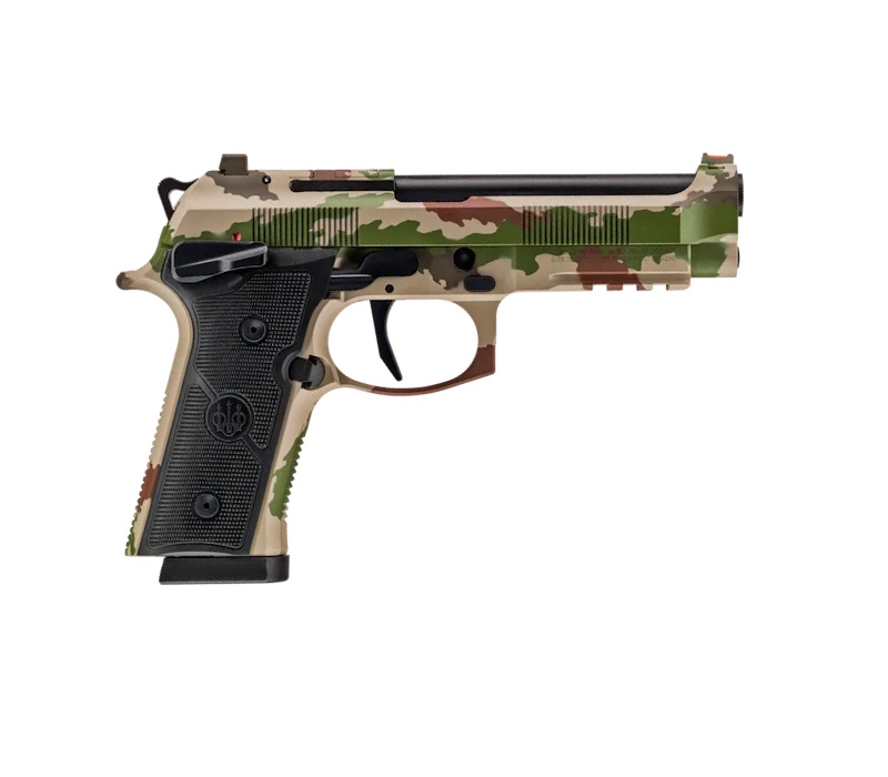 Beretta 92XI Single Action 9mm, 4.7 in Barrel, 15+1 Rds, Ambidextrous Safety, Fiber Optic Sights