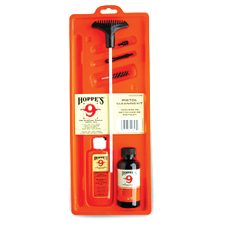 Hoppes Clamshell Cleaning Kit for .40 S&W, .41 Auto, 10mm Handguns