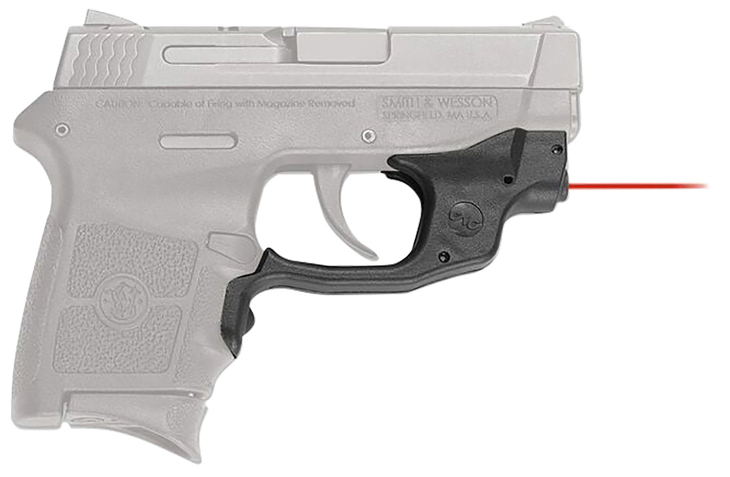 Crimson Trace Laserguard LG-454 Red Laser for Smith & Wesson M&P Bodyguard .380, Trigger Guard