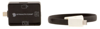Stealth Cam STCSDCRIOS Memory Card Reader for iPhone, Black