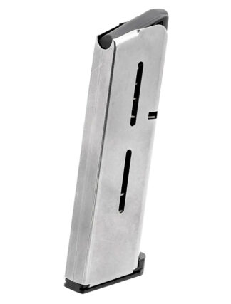 Wilson Combat 47OXCHV 1911  6rd Detachable w/ Lo-Profile Steel Floor Plate 45 ACP+P Stainless Steel