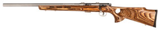 Savage 93 17 HMR 21 in Bolt-Action 5+1 Stainless Thumbhole LH