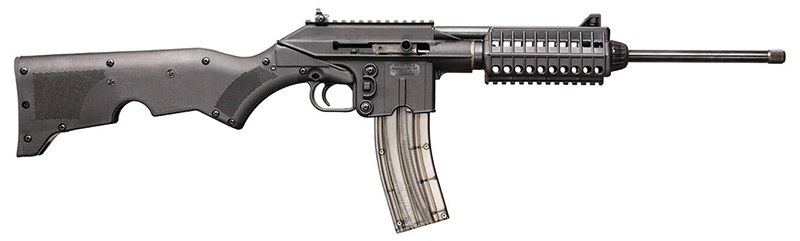 KelTec SU22CA .22 LR Semi-Auto Rifle 16.1 in Barrel with Adj Iron Sights (Black)