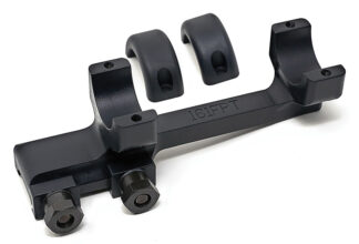 DNZ Freedom Reaper 1-Piece Scope Mount, 3.3 Forward Picatinny Rail, 1 in, Black