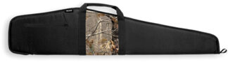 Bulldog Cases BD210 Camo Panel Scoped Rifle Case, 48 in, Black with APHD Camo Panel