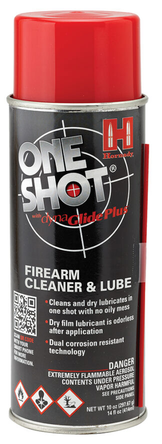 Hornady One Shot Gun Cleaner & Lube Aerosol Spray 10 oz