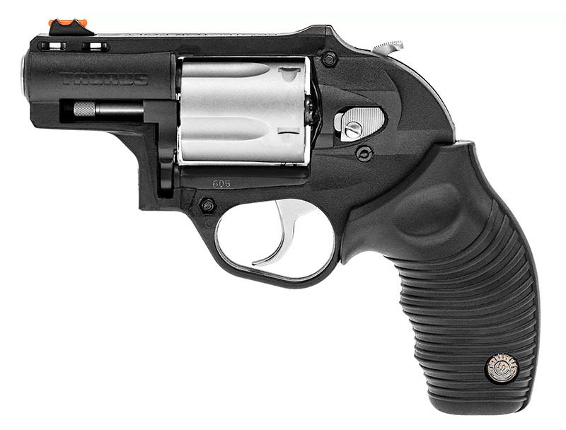 Taurus 605 Protector .357 Magnum 2 in Black/ Stainless 5-Round Fiber Optic Revolver