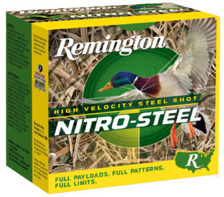Remington 20839 Nitro-Steel High Velocity 12 Gauge 3.50 in, 2 Shot, 25 Rounds