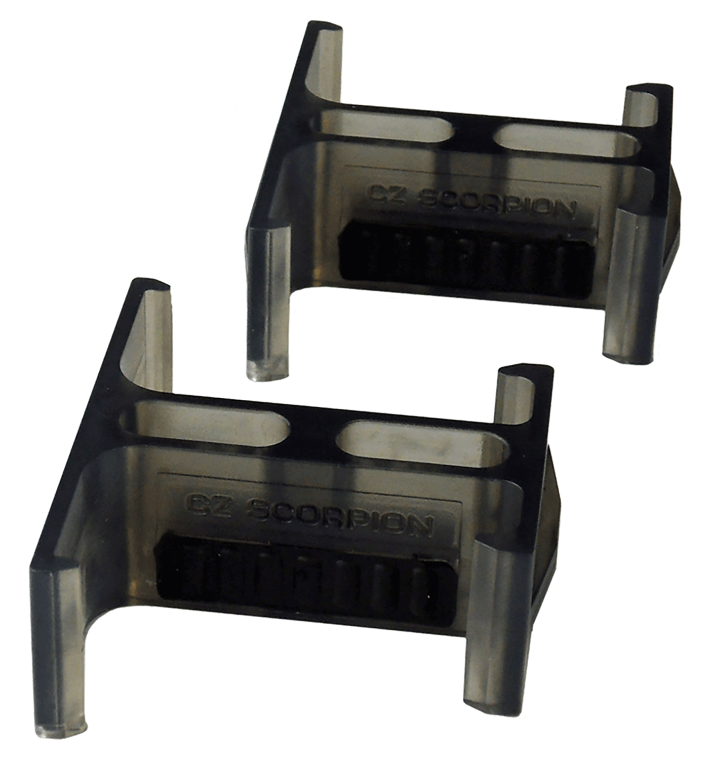 CZ-USA Mag Coupler Set for CZ Scorpion Magazines, Smoke Plastic, 9mm