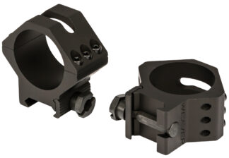 Weaver 99682 Six-Hole Picatinny Ring Set, 34mm Low, Tactical, Matte Black