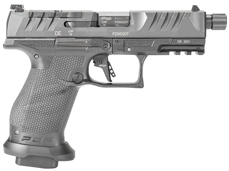 Walther PDP Pro SD Compact 9mm 4.6 in Threaded Barrel 18-Round Black