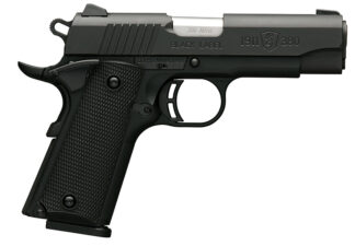 Browning 1911-380 Compact Semi-Auto Pistol .380 ACP, 3.63 in Barrel, 8+1 Rounds, Matte Black