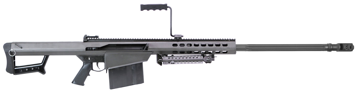 Barrett M82A1 .416 Barrett Semi-Auto Rifle, 29 in Fluted Barrel, 10+1, Black Cerakote Steel
