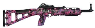 Hi Point 4595TS PI Semi-Auto Carbine 45 ACP, 17.5 in Barrel, 9 Rounds, Pink Camo