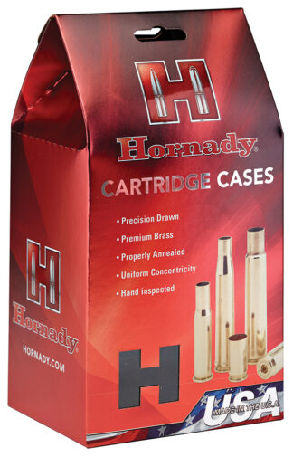 Hornady 8742 Unprimed .40 S&W Reloading Brass Cases, 200/Box
