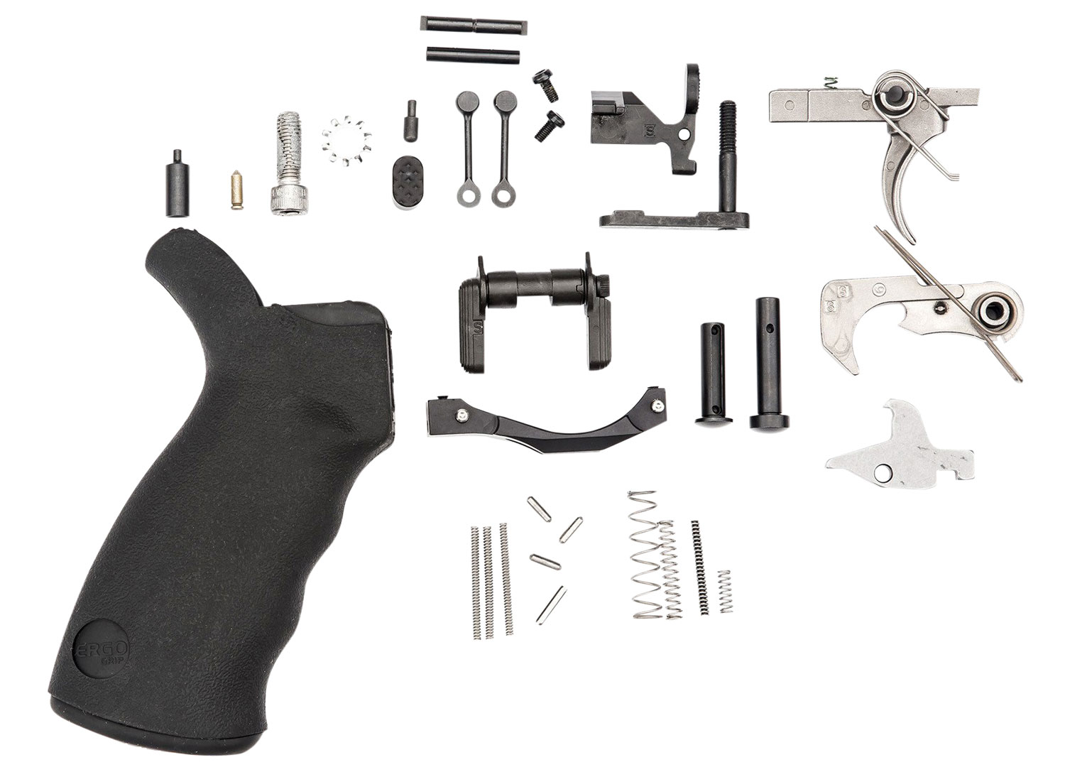 Spikes Tactical SLPK301 Enhanced Lower Parts Kit, 223 Rem/5.56 NATO, Black