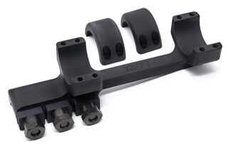 DNZ Freedom Reaper 1-Piece Scope Mount 3.8 Forward Picatinny Rail 20-MOA Matte Black 1"