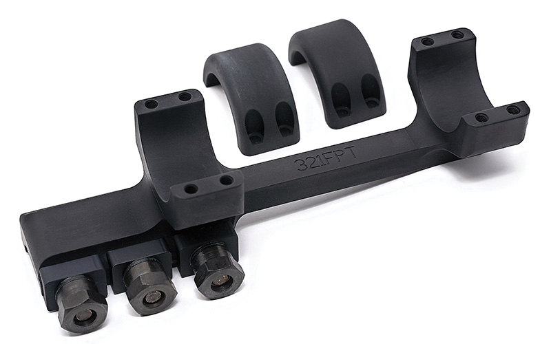 DNZ Freedom Reaper 1-Piece Scope Mount 3.8 Forward Picatinny Rail 20-MOA Matte Black 1"