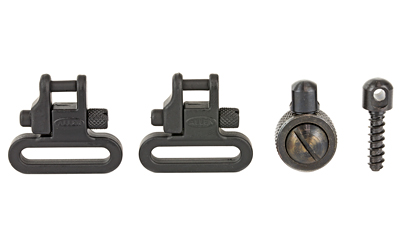 Allen Magnum Swivel Set for Pump/Semi-Auto Shotguns, Black, 1" Sling