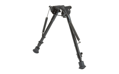 Allen Bozeman Bipod with Sling Swivel Mount, Adjustable Height 9-13 in, Black