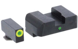 Ameriglo GL301 I-Dot Front Green Tritium/Rear Green Tritium Sight Set for Glock