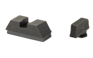 Ameriglo GL-453 Black Front and Rear Sights with Square Notch for Glock 43X/48 MOS