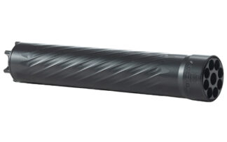 ANECHOIC AnechoX 22 AnechoX 22 Suppressor, 17 HMR/22 LR/22 WMR, 1/2x28, Black Cerakote