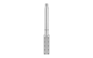 Real Avid Lug-Lok Upper Vise Block for AR15 Uppers, Silver Aluminum Non-Marring