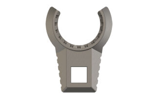 Real Avid Master-Fit Wrench 1/2 in Crowfoot, Titanium-Coated Stainless Steel